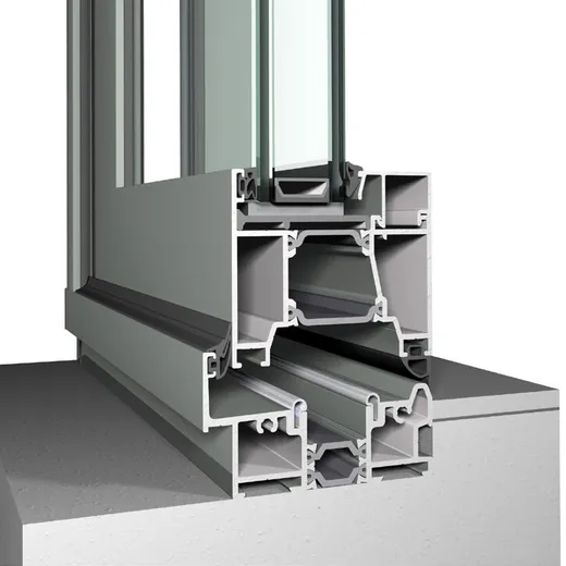 Cut-away of the CF 68Pa profile